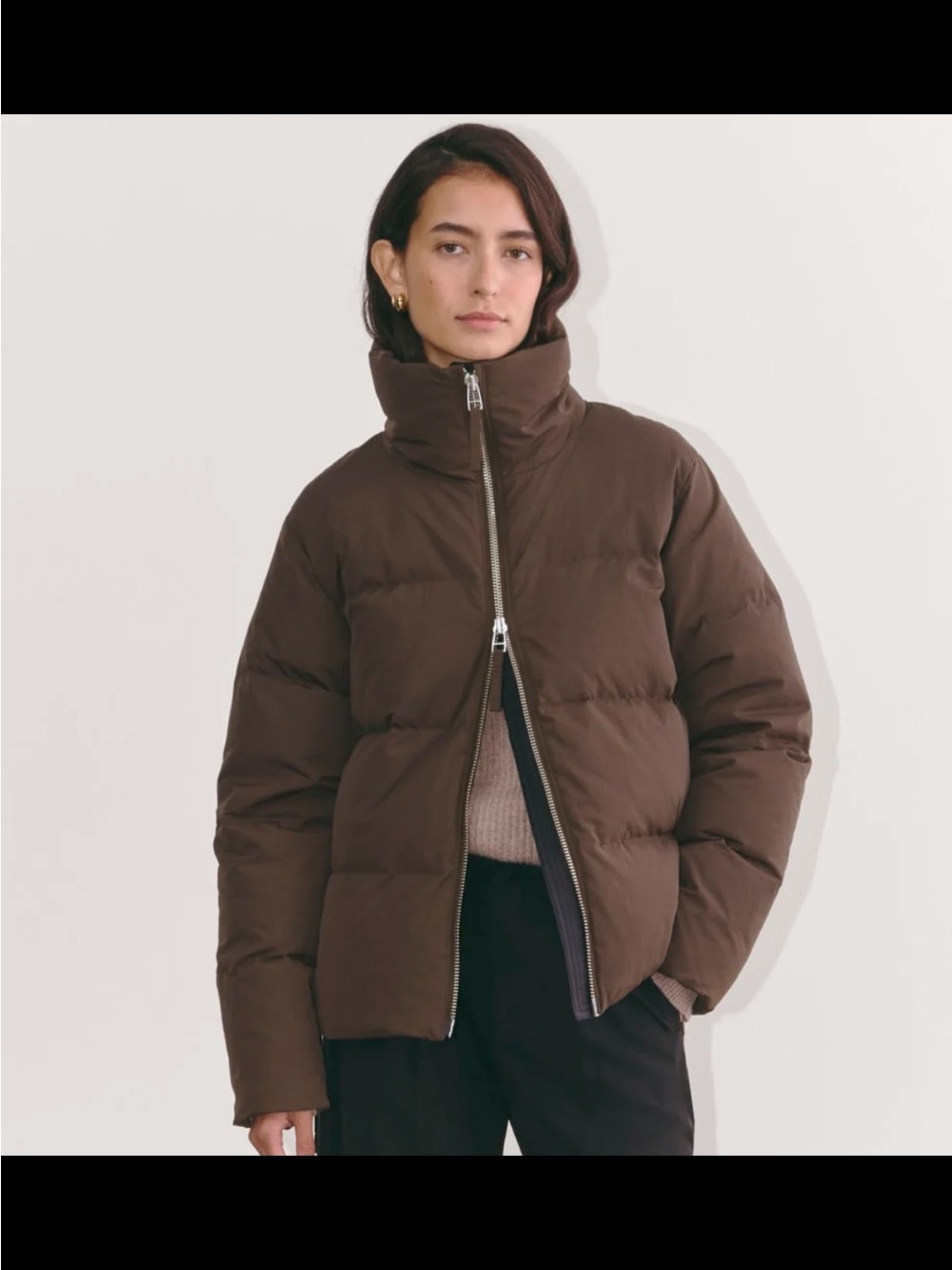 Everlane Down Feather Puffer Jacket, size S